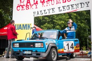 Rallye Český Krumlov: Dojezd do cíle